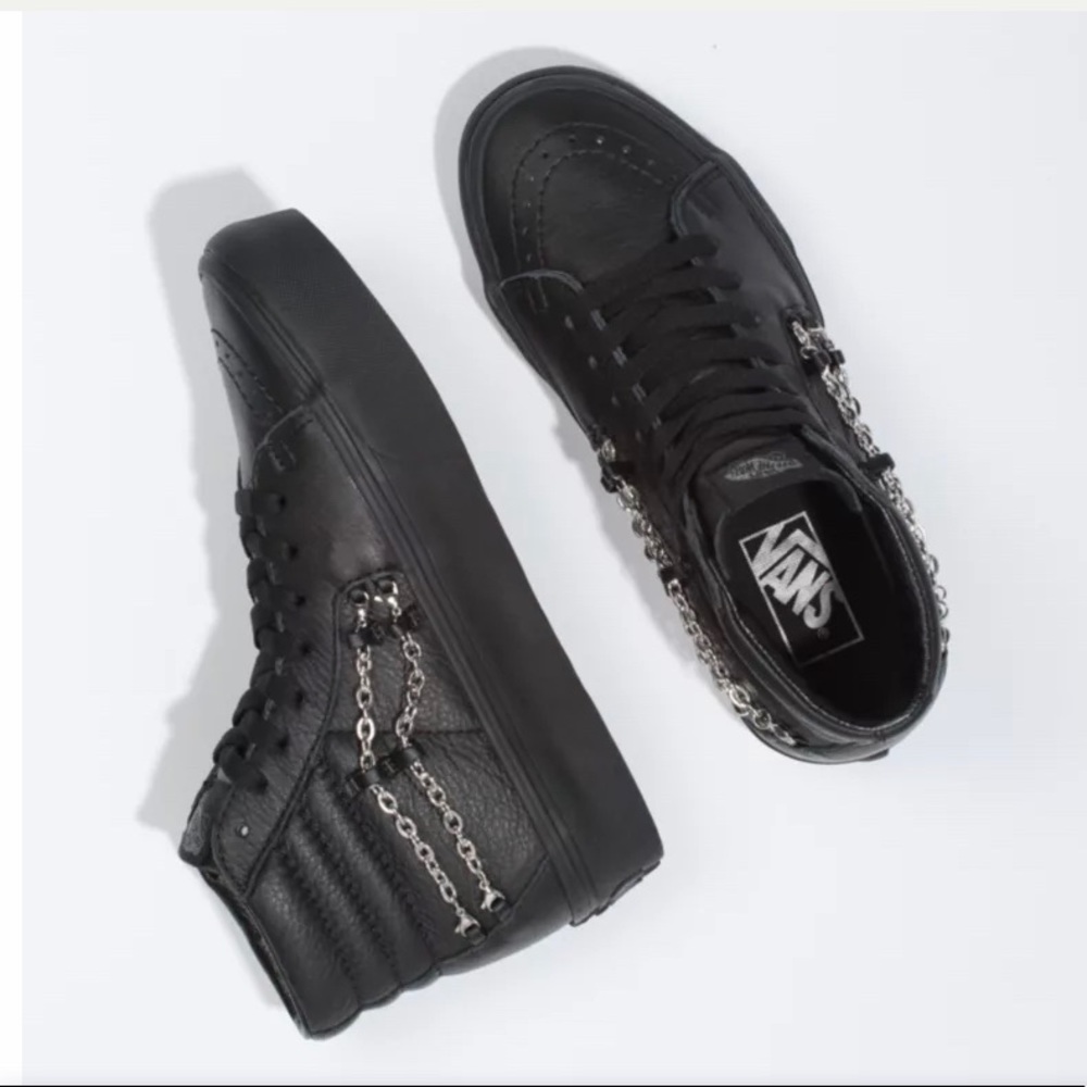Sk8 hi chain link vans